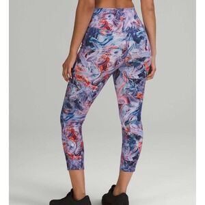 Lululemon Base Pace High-Rise Crop 23" Nulux High Rise Yoga Legging‎ W6BYWS Sz 8
